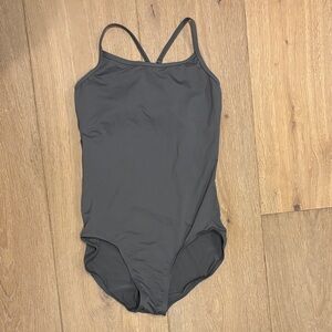 Gray Dance Leotard